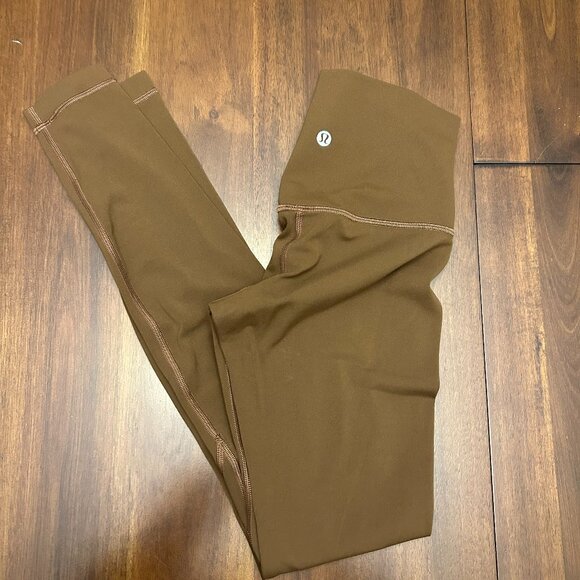 lululemon athletica Pants - Lululemon Align High-Rise Leggings Size 2 Brown
